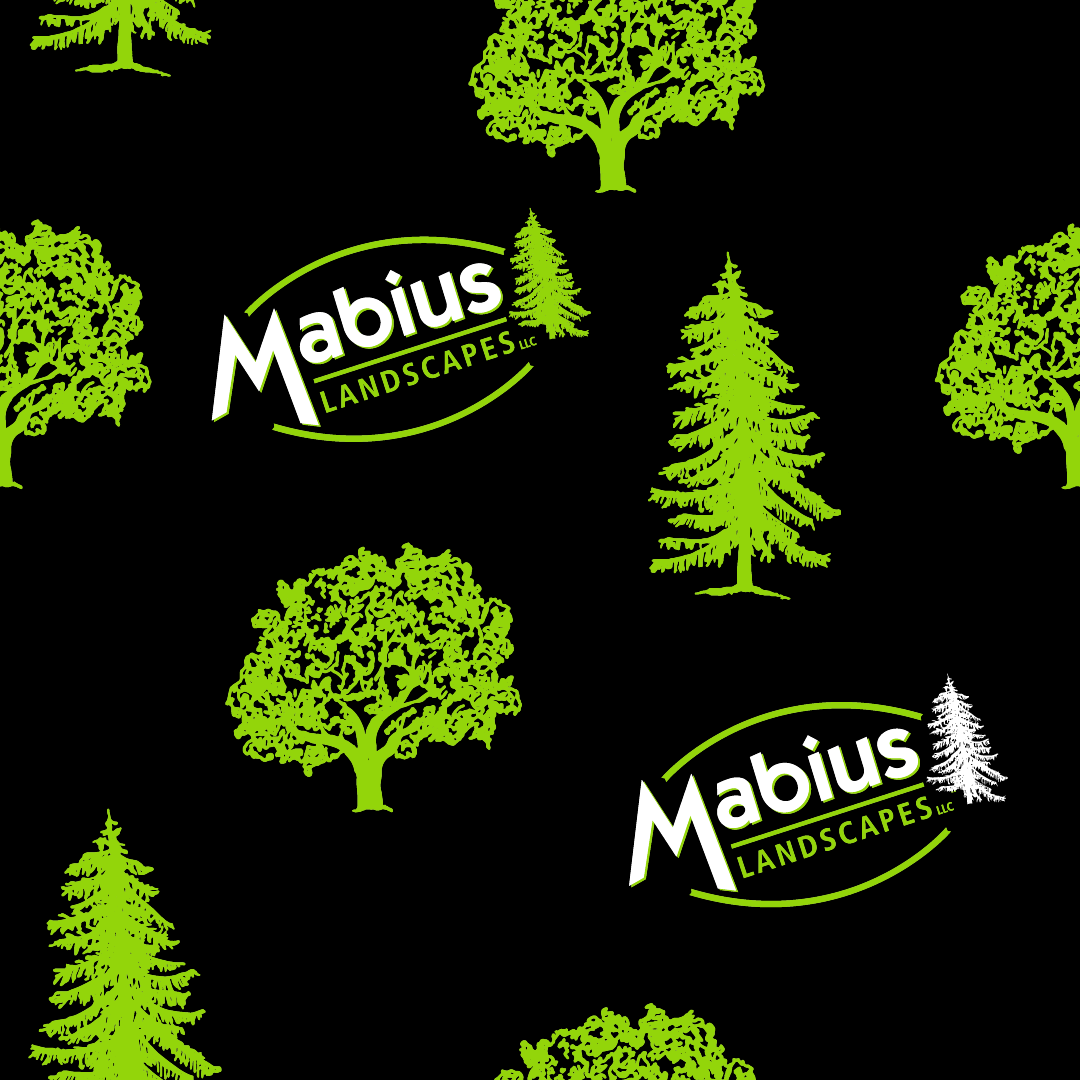 Mabius Landscapes Llc Enola PA Logo on Pattern black